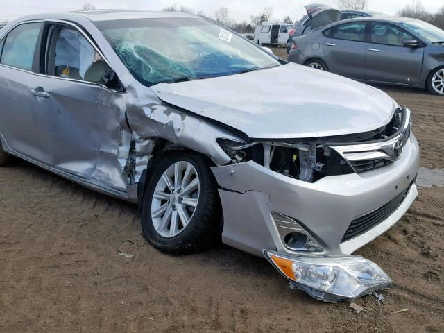 4T1BF1FK5CU007816 - 2012 TOYOTA CAMRY BASE SILVER photo 9