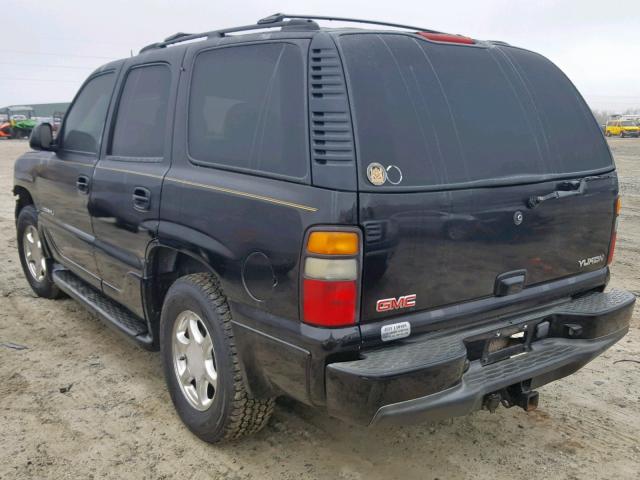 1GKEK63U24J217975 - 2004 GMC YUKON DENA BLACK photo 3