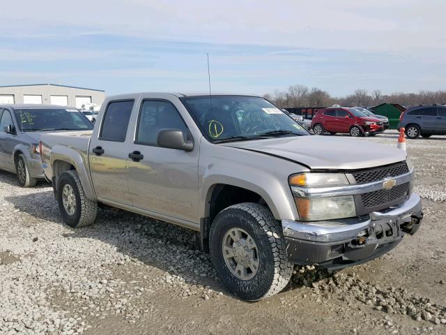 1GCDT13E378232920 - 2007 CHEVROLET COLORADO TAN photo 1