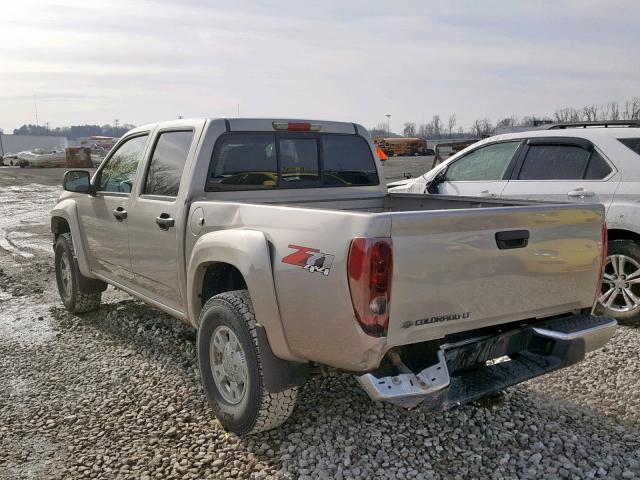 1GCDT13E378232920 - 2007 CHEVROLET COLORADO TAN photo 3