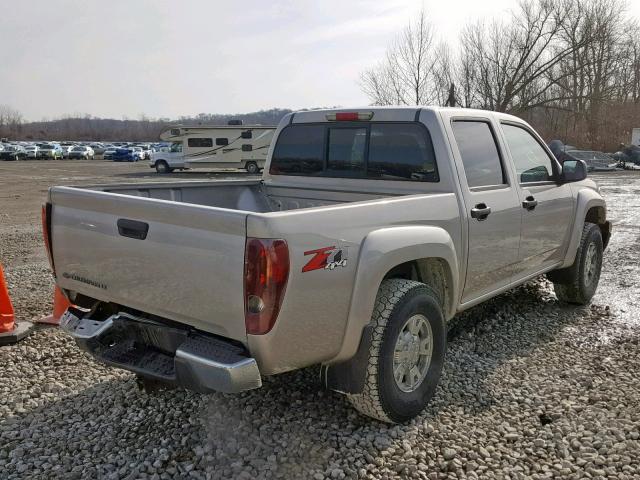 1GCDT13E378232920 - 2007 CHEVROLET COLORADO TAN photo 4