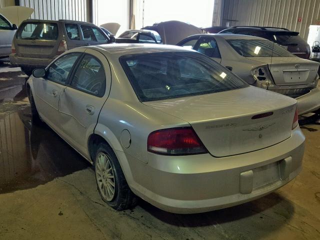 1C3EL56R24N378415 - 2004 CHRYSLER SEBRING LX SILVER photo 3