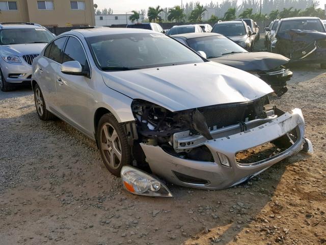 YV1622FS9C2123162 - 2012 VOLVO S60 T5 SILVER photo 1