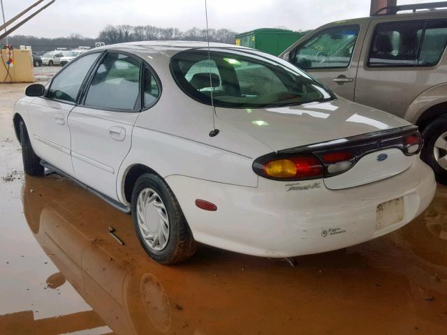 1FALP52U9VA126547 - 1997 FORD TAURUS GL WHITE photo 3