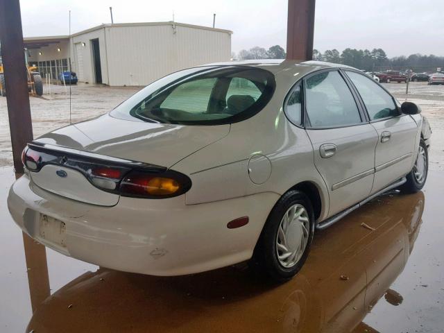 1FALP52U9VA126547 - 1997 FORD TAURUS GL WHITE photo 4