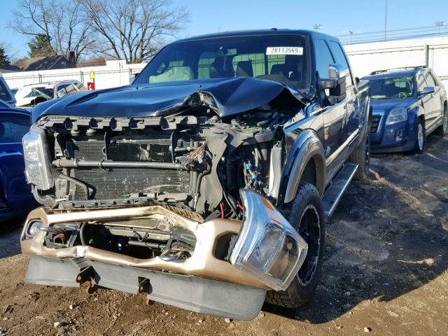 1FT7W3BT9CEA54362 - 2012 FORD F350 SUPER BLACK photo 2