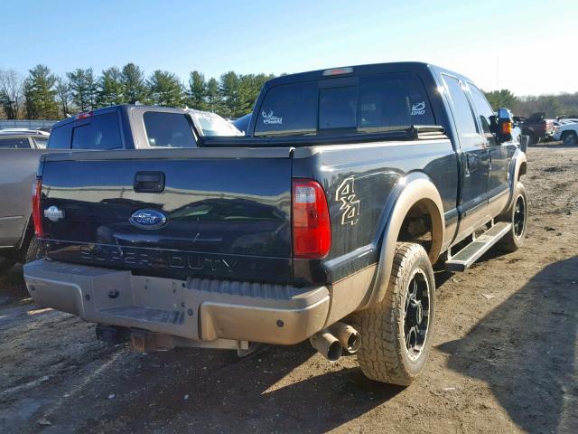 1FT7W3BT9CEA54362 - 2012 FORD F350 SUPER BLACK photo 4