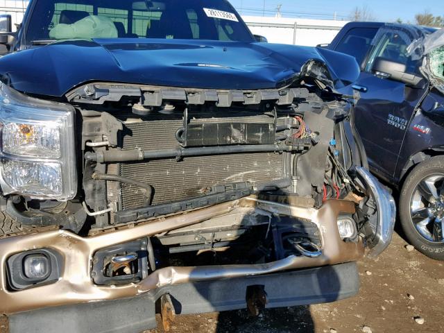 1FT7W3BT9CEA54362 - 2012 FORD F350 SUPER BLACK photo 7