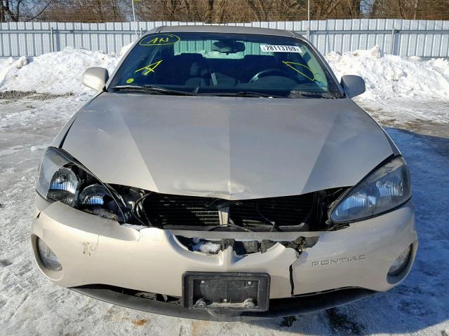 2G2WP552681181073 - 2008 PONTIAC GRAND PRIX GOLD photo 9