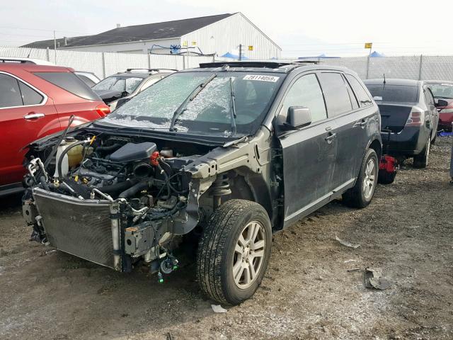 2FMDK48C17BB25188 - 2007 FORD EDGE SEL GRAY photo 2