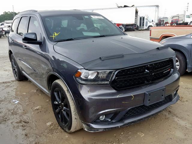 1C4RDHDG5HC606101 - 2017 DODGE DURANGO GT GRAY photo 1