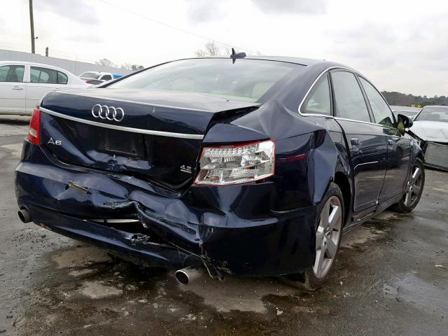 WAUEL74F06N062737 - 2006 AUDI A6 S-LINE BLUE photo 4