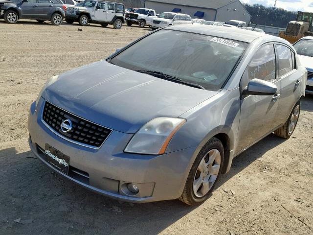 3N1AB61E98L692580 - 2008 NISSAN SENTRA 2.0 GRAY photo 2