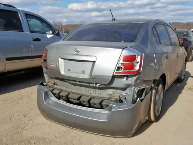 3N1AB61E98L692580 - 2008 NISSAN SENTRA 2.0 GRAY photo 4