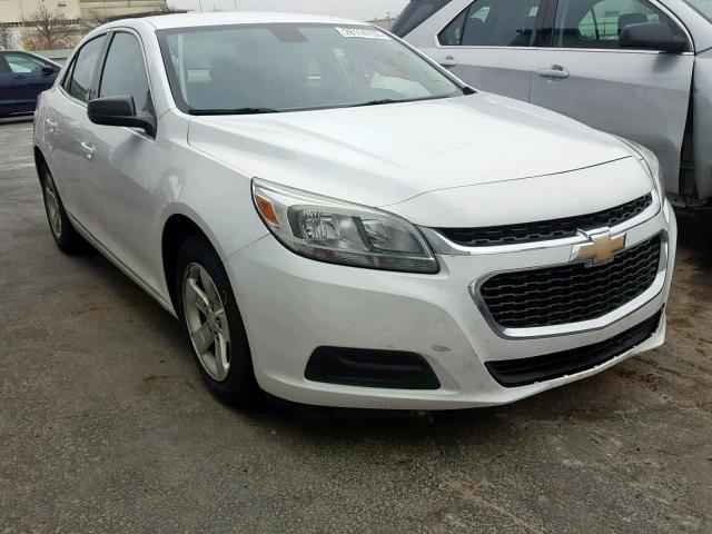 1G11A5SL3EF264025 - 2014 CHEVROLET MALIBU LS WHITE photo 1