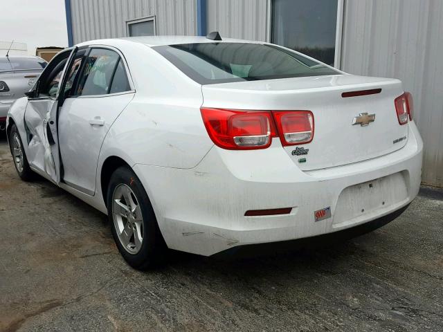 1G11A5SL3EF264025 - 2014 CHEVROLET MALIBU LS WHITE photo 3