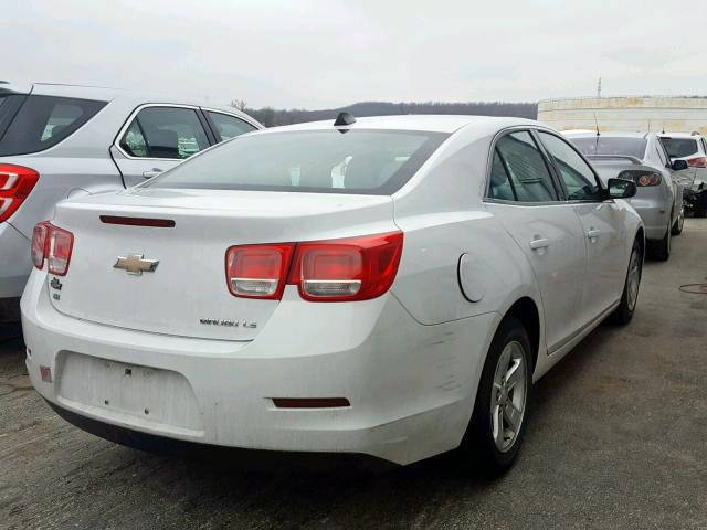 1G11A5SL3EF264025 - 2014 CHEVROLET MALIBU LS WHITE photo 4