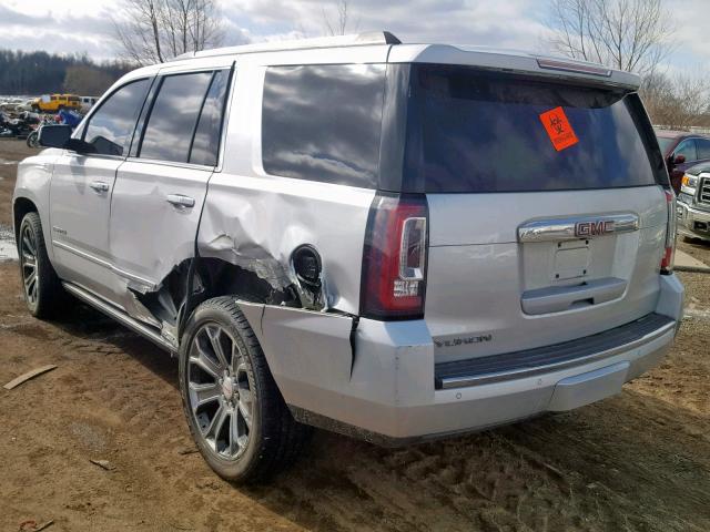 1GKS2CKJ4GR201095 - 2016 GMC YUKON DENA SILVER photo 3