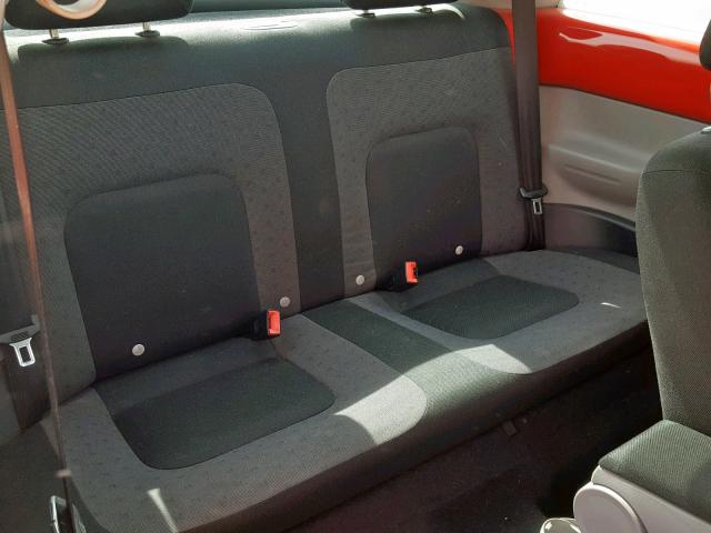 3VWCP21C62M405290 - 2002 VOLKSWAGEN NEW BEETLE წითელი ფოტო 6