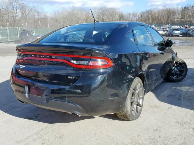 1C3CDFBA5DD171114 - 2013 DODGE DART SXT BLACK photo 4