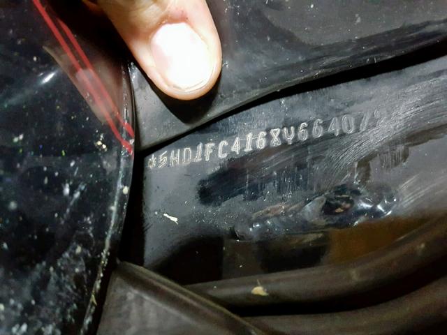 5HD1FC4168Y664072 - 2008 HARLEY-DAVIDSON FLHTCUI BLACK photo 10