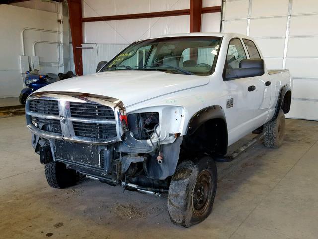 1D7KS28C57J531492 - 2007 DODGE RAM 2500 S თეთრი ფოტო 2