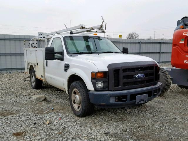 1FDWF30598EC54998 - 2008 FORD F350 SRW S WHITE photo 1