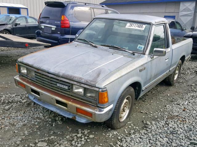 1N6ND01S7GC364948 - 1986 NISSAN 720 BLUE photo 2