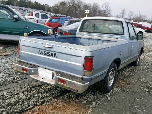 1N6ND01S7GC364948 - 1986 NISSAN 720 BLUE photo 4