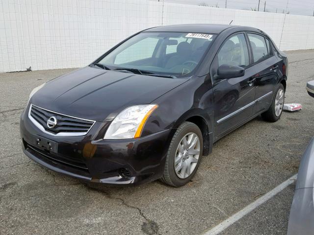 3N1AB6AP1AL705264 - 2010 NISSAN SENTRA 2.0 BLACK photo 2