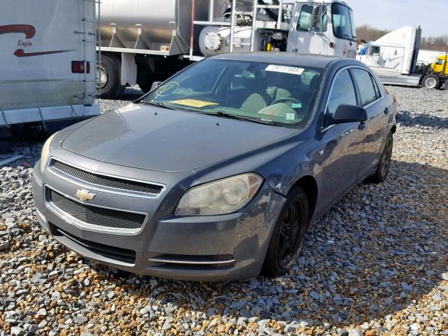 1G1ZG57N284230833 - 2008 CHEVROLET MALIBU LS GRAY photo 2
