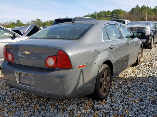 1G1ZG57N284230833 - 2008 CHEVROLET MALIBU LS GRAY photo 4