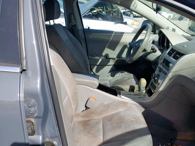 1G1ZG57N284230833 - 2008 CHEVROLET MALIBU LS GRAY photo 5