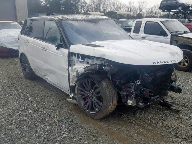 SALWS2VF3GA547886 - 2016 LAND ROVER RANGE ROVE WHITE photo 1