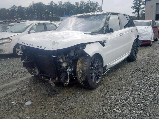 SALWS2VF3GA547886 - 2016 LAND ROVER RANGE ROVE WHITE photo 2