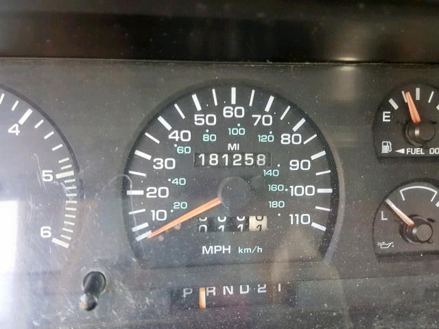 1B7GL23Y5RS701699 - 1994 DODGE DAKOTA BURGUNDY photo 8