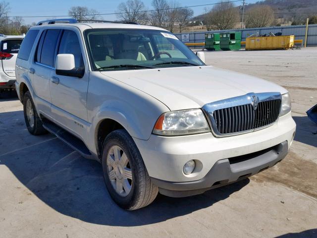 5LMEU68H04ZJ09642 - 2004 LINCOLN AVIATOR 白色 照片 1