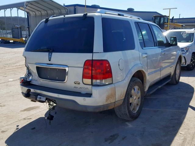 5LMEU68H04ZJ09642 - 2004 LINCOLN AVIATOR 白色 照片 4