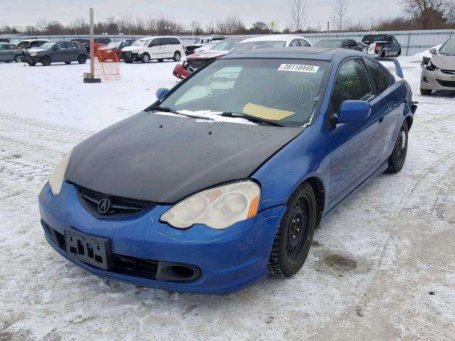 JH4DC53094S800421 - 2004 ACURA RSX TYPE-S BLUE photo 2
