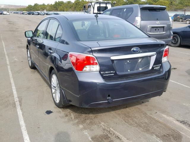 JF1GJAH64CH009922 - 2012 SUBARU IMPREZA LI GRAY photo 3