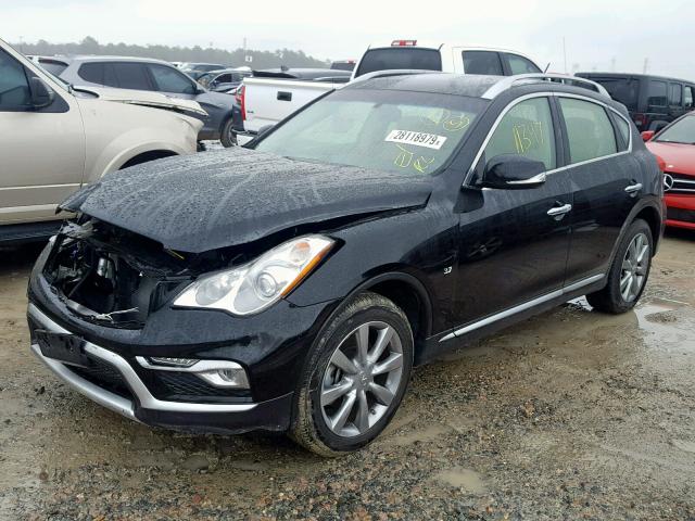 JN1BJ0RP4HM389593 - 2017 INFINITI QX50 BLACK photo 2