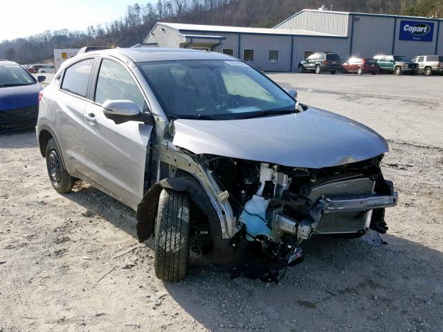 3CZRU6H51HG704532 - 2017 HONDA HR-V EX SILVER photo 1