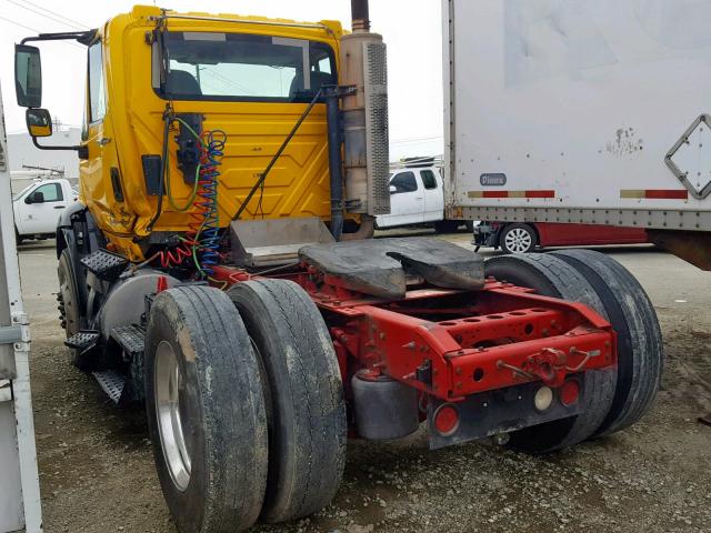 1HSHWSJNXBJ413247 - 2011 INTERNATIONAL 8000 8600 YELLOW photo 3