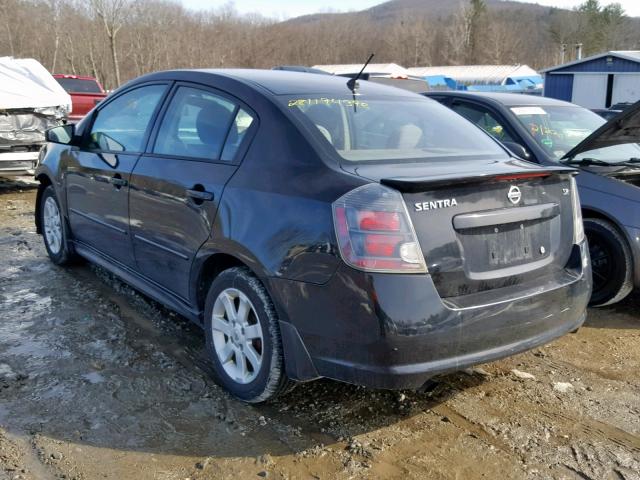 3N1AB61E19L666489 - 2009 NISSAN SENTRA 2.0 BLACK photo 3