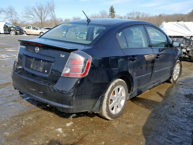 3N1AB61E19L666489 - 2009 NISSAN SENTRA 2.0 BLACK photo 4