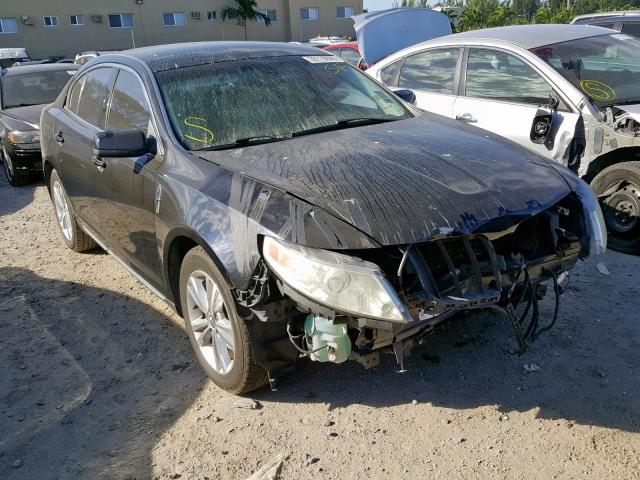 1LNHM93R09G617484 - 2009 LINCOLN MKS BLACK photo 1