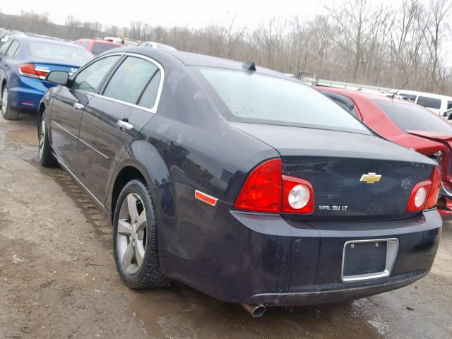 1G1ZD5E09CF354773 - 2012 CHEVROLET MALIBU 2LT BLACK photo 3