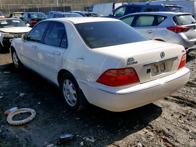 JH4KA9652YC000197 - 2000 ACURA 3.5RL WHITE photo 3