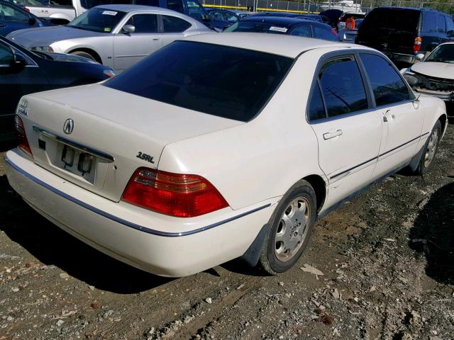 JH4KA9652YC000197 - 2000 ACURA 3.5RL WHITE photo 4