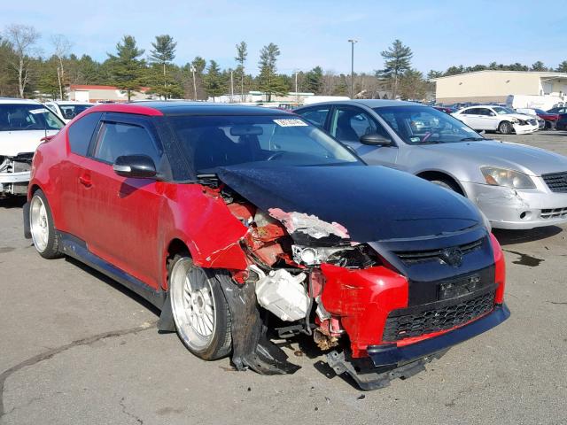 JTKJF5C7XD3051186 - 2013 TOYOTA SCION TC RED photo 1